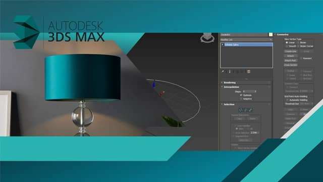 آموزش مقدماتی خطوط اسپلاین در 3ds Max و طراحی داخلی