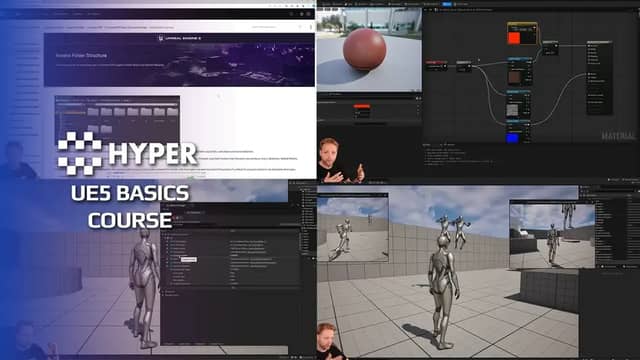 آموزش مبانی Unreal Engine 5 با اریک راتس (راهنمای مبتدیان )