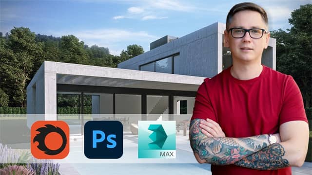ویژوال‌سازی فضای بیرونی با 3ds Max و Corona Renderer (ویژه مبتدیان)
