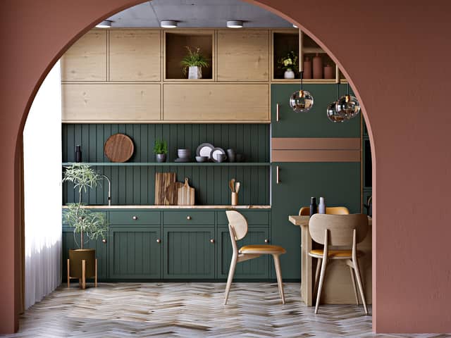طراحی داخلی آشپزخانه با 3ds Max و Corona Renderer